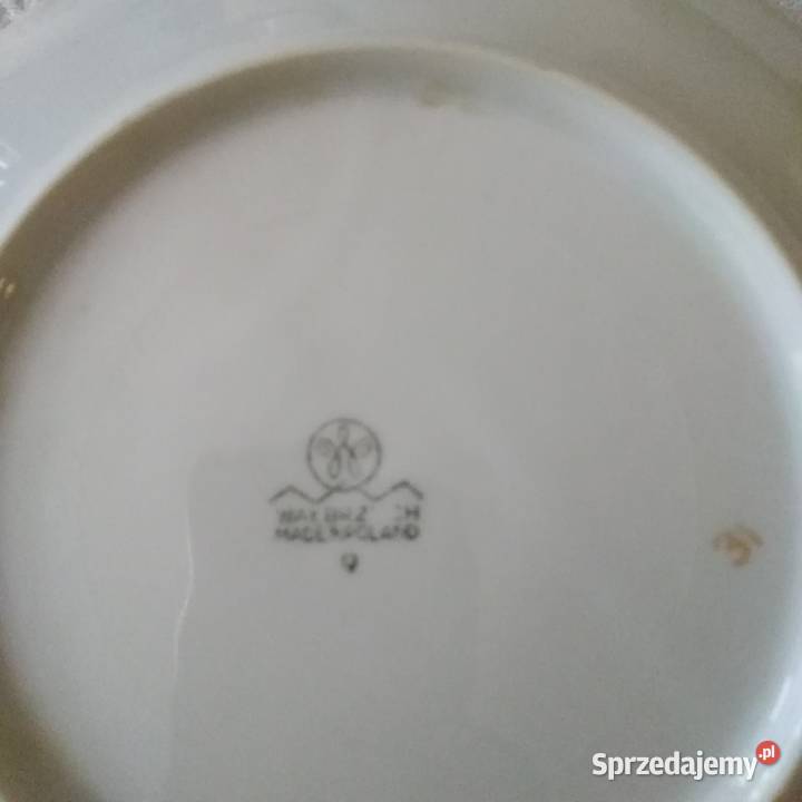 Salaterka z talerzykiem porcelana Wawel PRL Łódź sprzedam