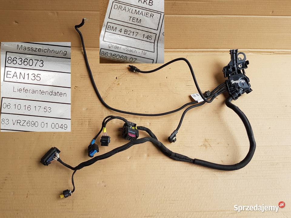 BMW 1 120 F20 f21 LIFT wiązka instalacja Legnica