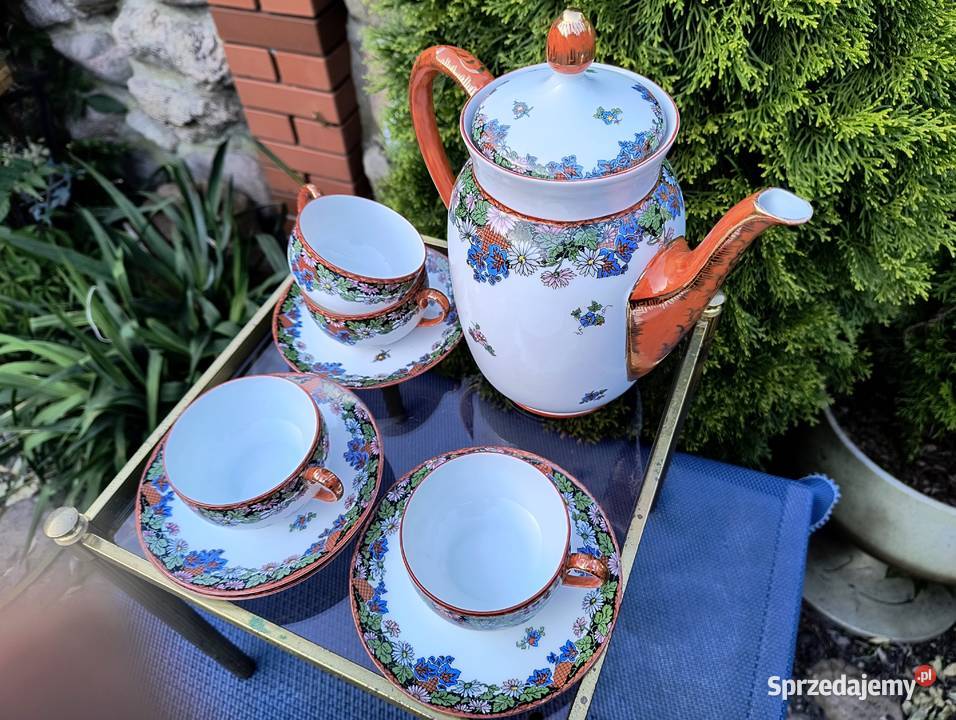 Dzbanek plus 4 filiżanki Jaworzyna Śląska Klenica