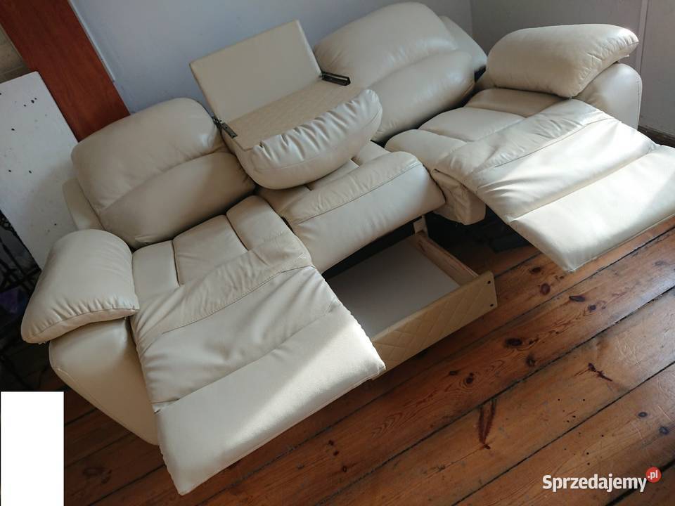 Komplet Zestaw Wypoczynek Rozkładany Kanapa Sofa Komplety wypoczynkowe