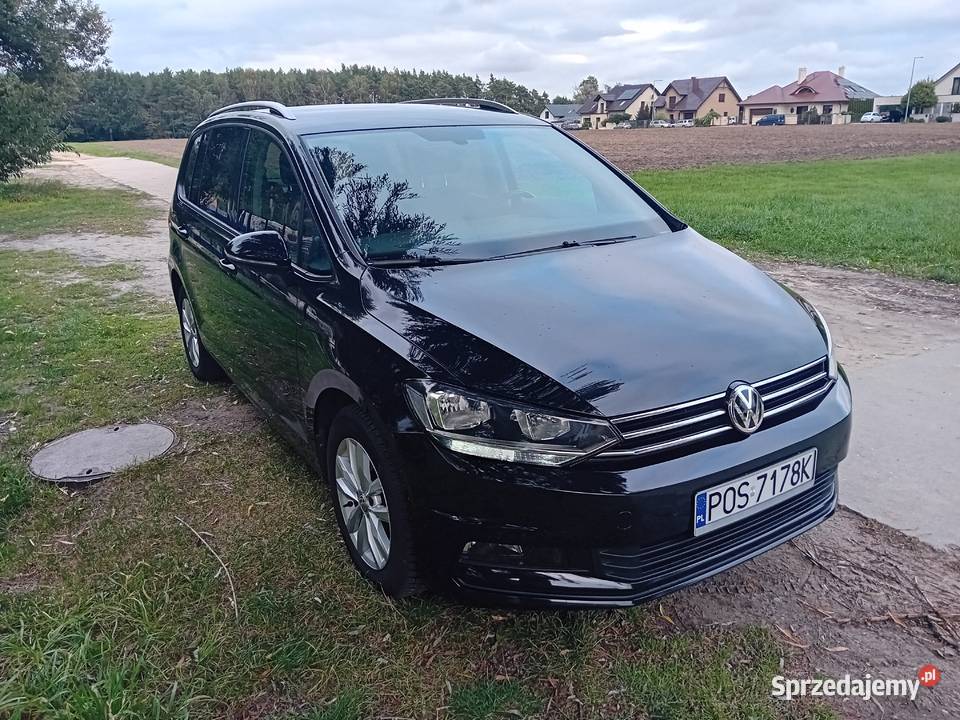 Volkswagen Touran 16 TDI DSG automat 2019 kamera cofania mazowieckie Warszawa