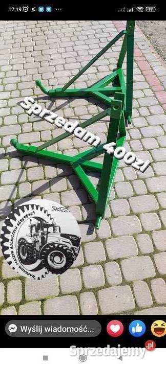 Zaczep 3 punktowy do platformy sądowniczej nieuszkodzony Boby-Księże
