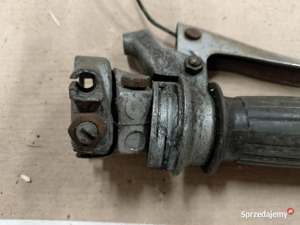 Komar manetka zmiany biegów linka hamulca biała