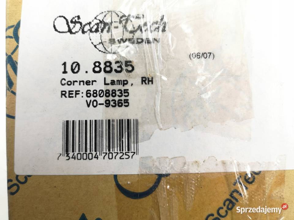 KIERUNKOWSKAZ PRAWY PRZÓD USA VOLVO 850