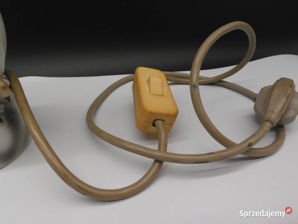 Klimatyczna Lampka Nocna SOWA Vintage PRL NRD Raszków