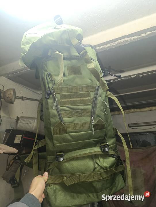 Plecak olive90L Nowy Sporty strzeleckie i myślistwo Strzelce Opolskie