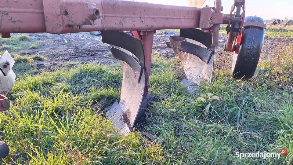 Pług Zagonowy Unia Grudziądz 4 Skibowy nieuszkodzony Pługi Grodziec