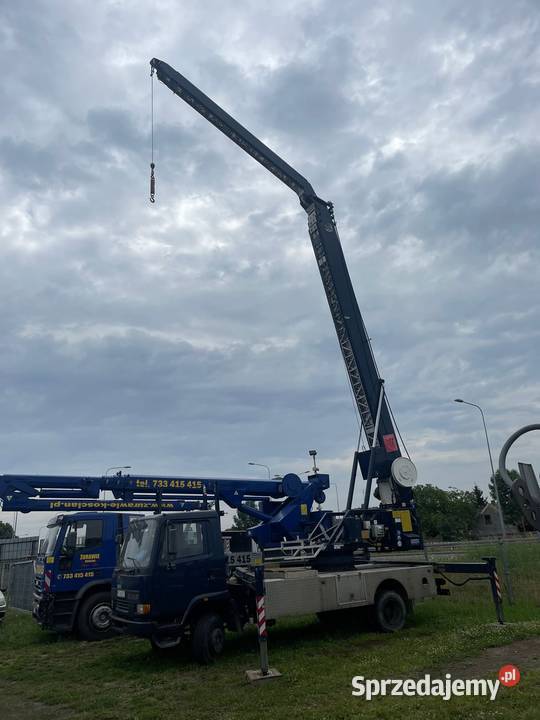 Żuraw Ciesielski dźwig dekarski Klaas K 2834 nie Kiełczewo