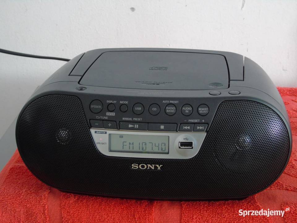 Radioodtwarzacz Sony USB mp3 CD radio AUX podkarpackie Jasło