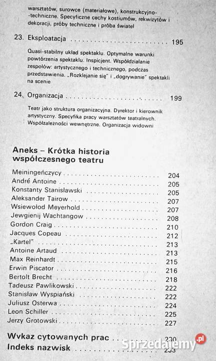 Elementy wiedzy o teatrze Andrzej Hausbrandt Chełm