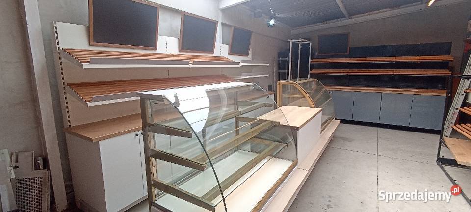 Witryna chłodnicza cukiernicza neutralna lada