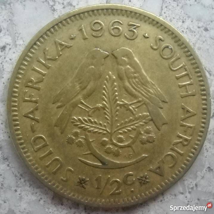 SOUTH AFRICA12 CENTA1963 r Kolekcje mazowieckie Legionowo sprzedam