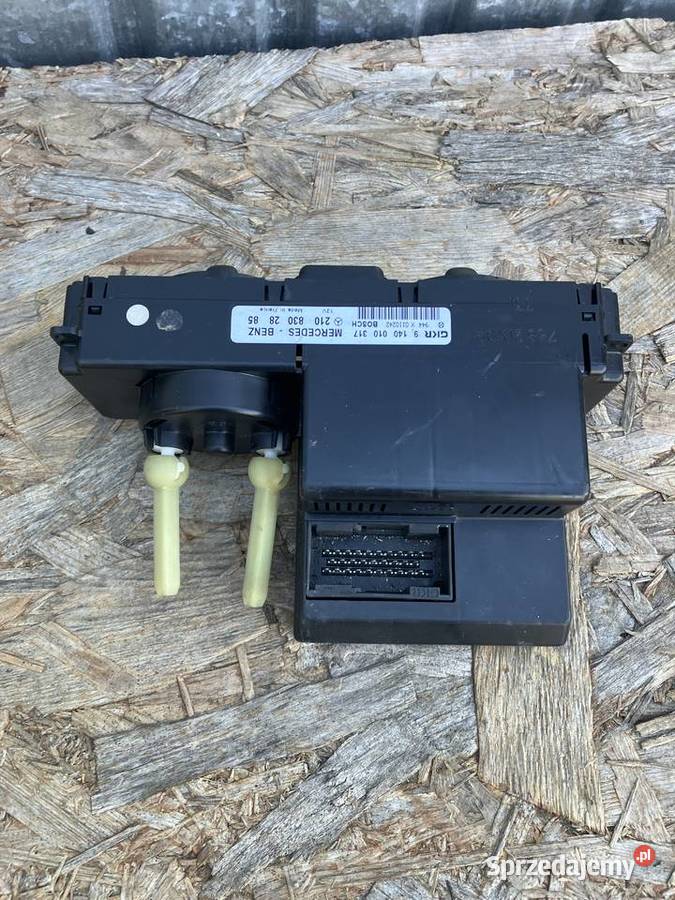 Mercedes W210 panel sterowania nawiew dolnośląskie Kłodzko