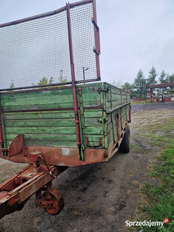 Rozrzutnik obornika 7 ton Rozrzutniki obornika Mroczno sprzedam