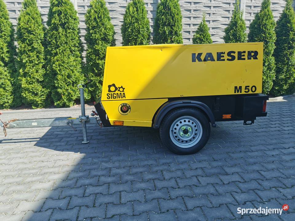 2015r 5000Lmin kompresor śrubowy KAESER M50 wielkopolskie Borzęcice