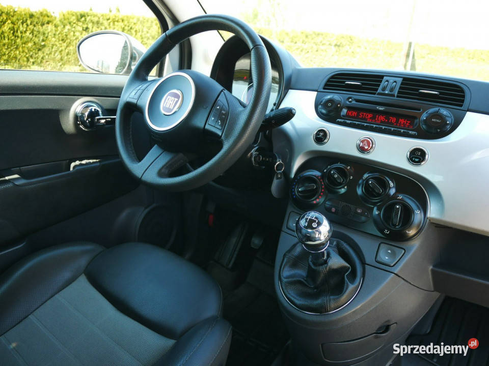 Fiat 500 12 69 Eu5 Launch Edition Półskóra 1 Wł Zarejestrowany w Polsce Goczałkowice-Zdrój