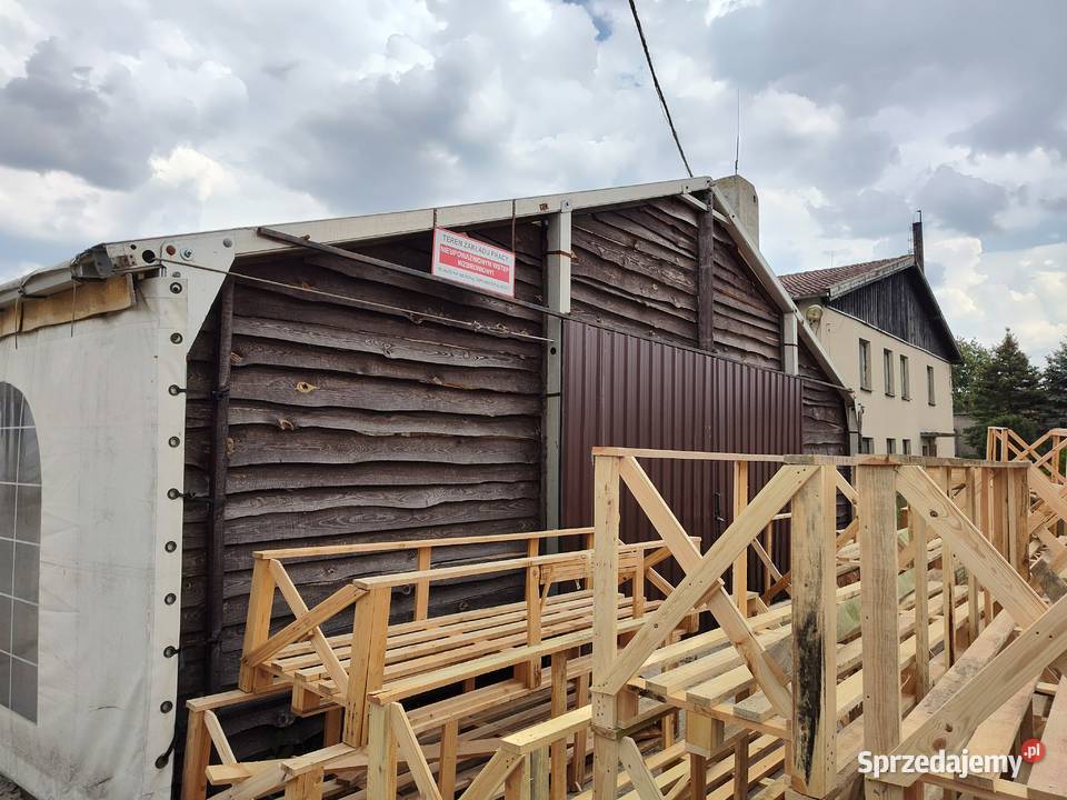 Syndyk sprzedaje namiot plandekowy byłym Meble ogrodowe pomorskie Gdynia sprzedam