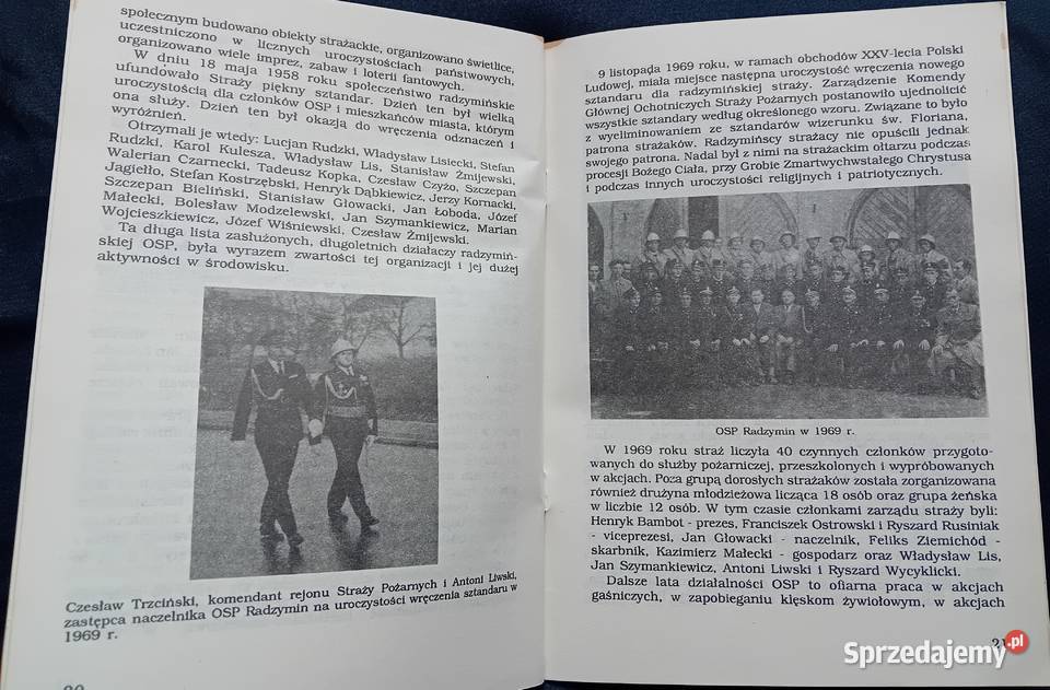 Jerzy Lewicki Rycerze Św Floriana 90 lat OSP Antykwariat Koźminek sprzedam