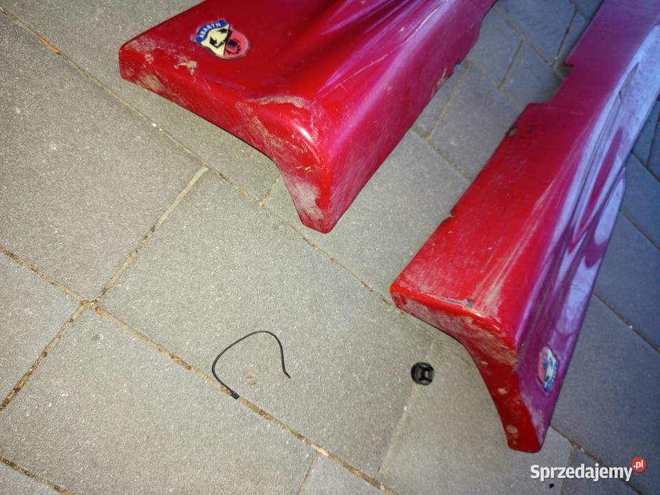 Oryginalne nakładki Fiat Seicento Abarth osobowe mazowieckie Warszawa