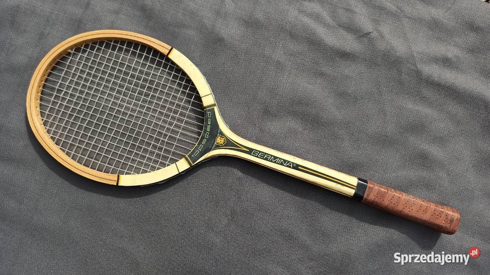 Drewniana rakieta tenisową Germina Topspeed Wrocław