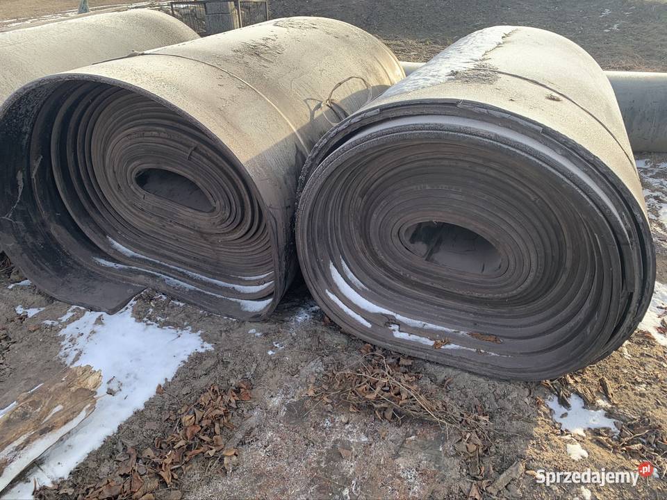 Gumowe taśmy podkłady taśmociągpasy zbrojone Dryga sprzedam