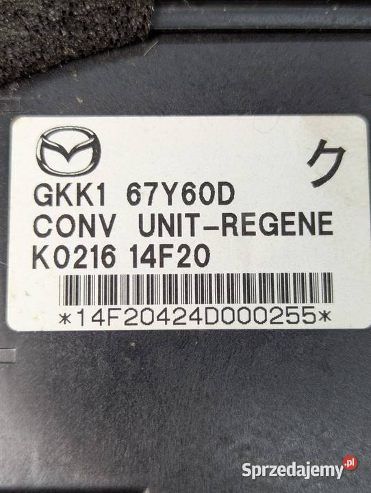 MODUŁ NAPIĘCIA MAZDA 6 GKK167Y60D Białystok