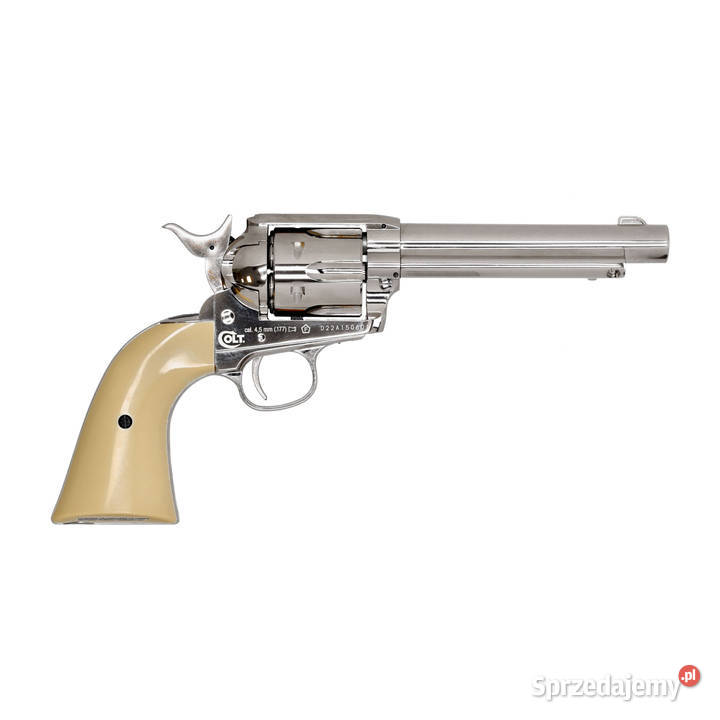 Rewolwer wiatrówka Colt SAA 4555 nikiel 45 mm Warszawa