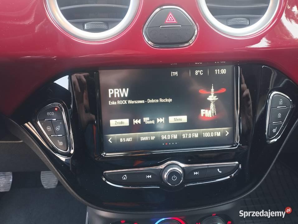 Opel Adam 10T przebieg 742017r ASR (kontrola trakcji) Adam mazowieckie Warszawa