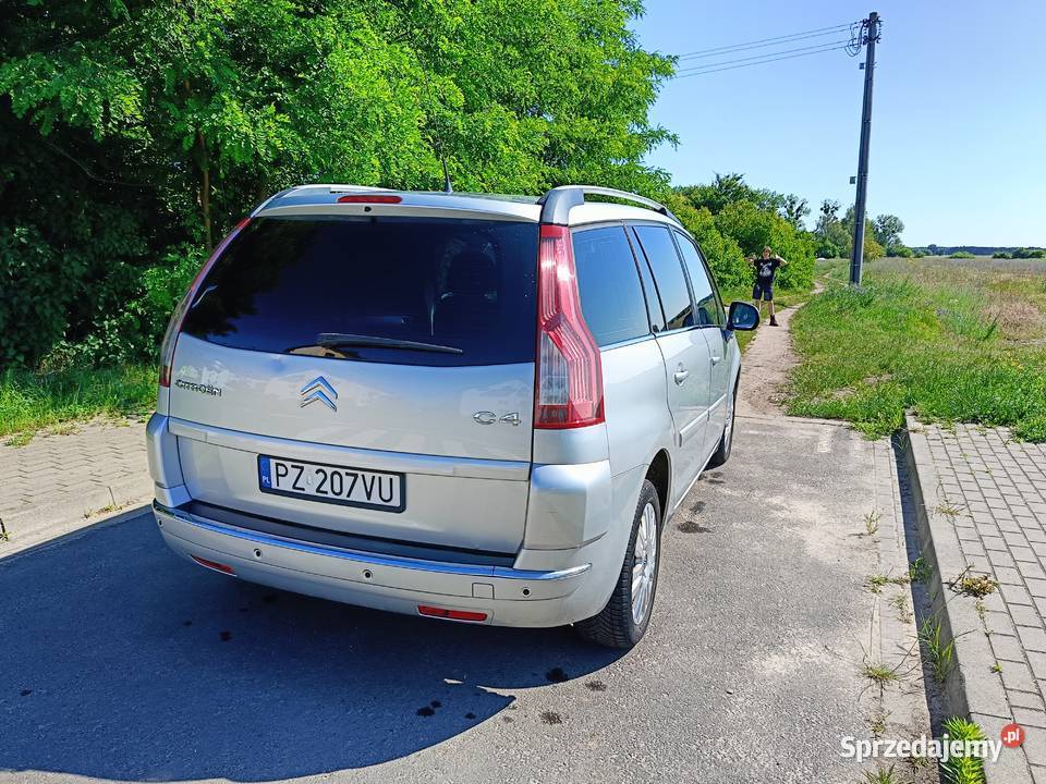 Citroen C4 Grand Picasso HDI 7 osób klima gotowy centralny zamek wielkopolskie Mosina sprzedam