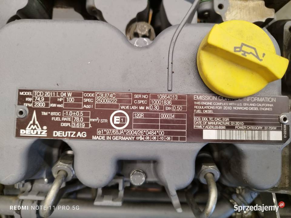 Deutz TCD 2011 L04 W Wilkowo