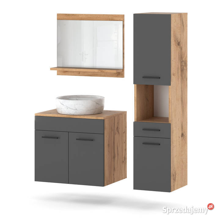 Zestaw Do Łazienki Szafki Wiszące 90 Słupek Elbląg