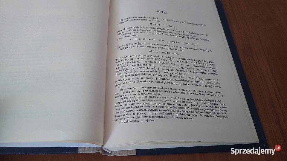 Wstęp do teorii funkcji rzeczywistych BM 46 pomorskie Gdańsk