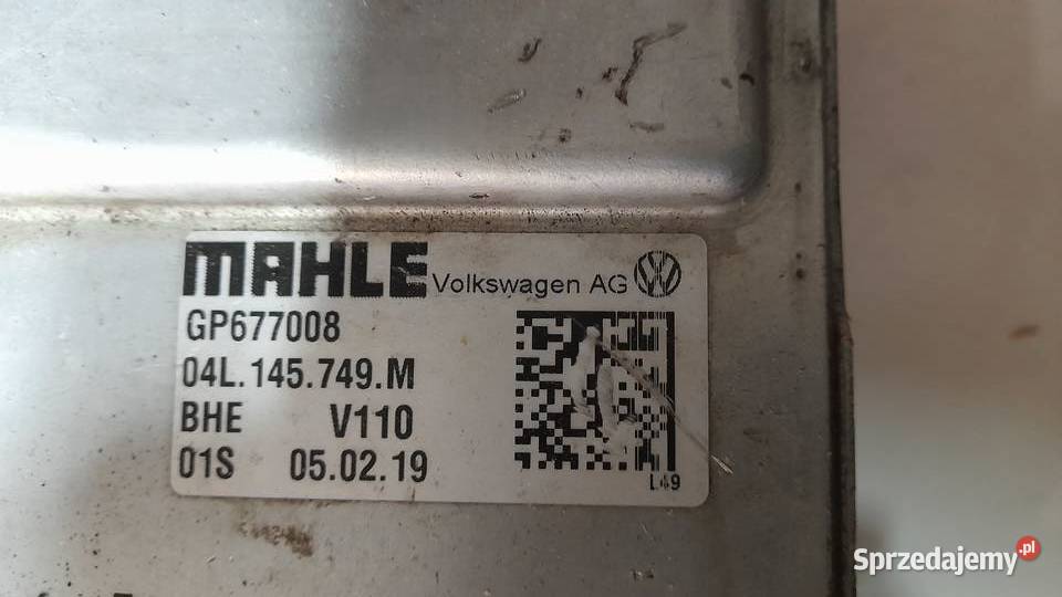 VW T6 CRAFTER MAN 20 TDI CHŁODNICA INTERCOOLER Goleniów sprzedam
