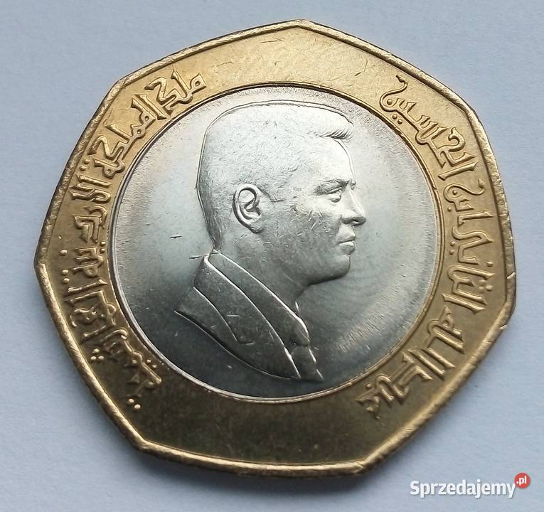 JORDANIA 12 DINARA 2000 r AH 1421 KRÓL ABDULAH Legionowo
