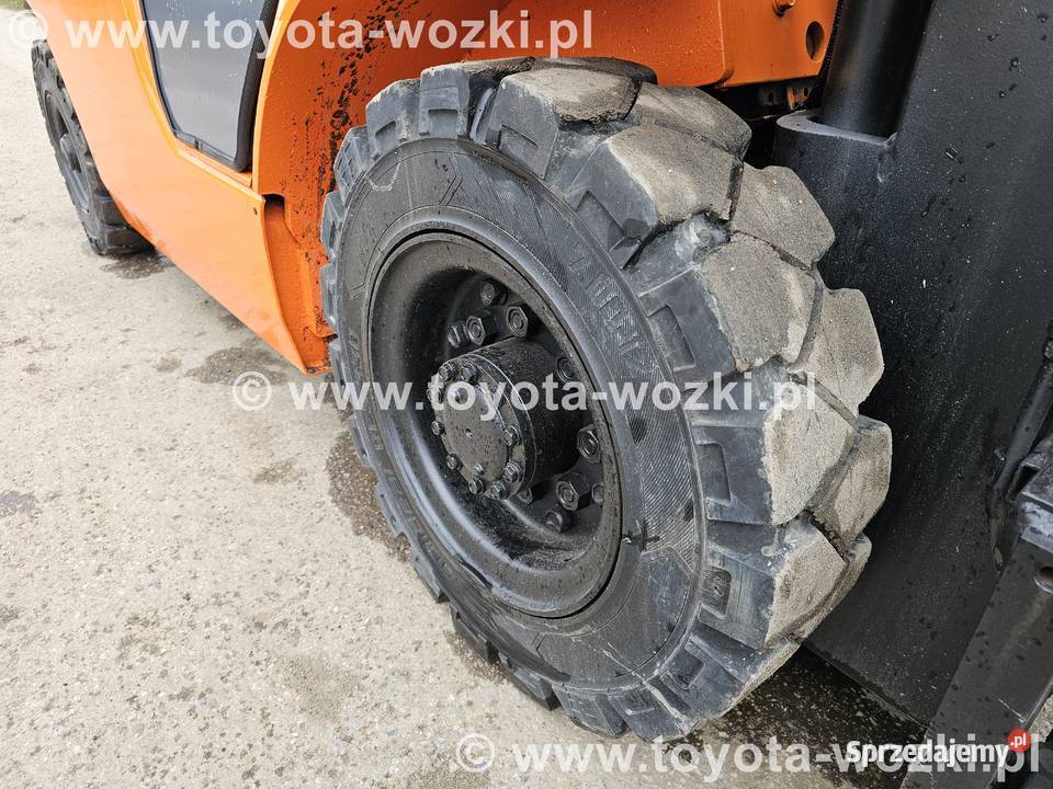Wózek widłowy TOYOTA 7FDF25 triplx TOYOTA 7FD25 Wadowice