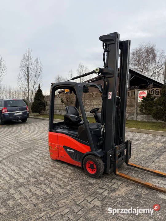 wózek widłowy elektryczny LINDE E1402 EVO 620m Wózki widłowe Działoszyn sprzedam