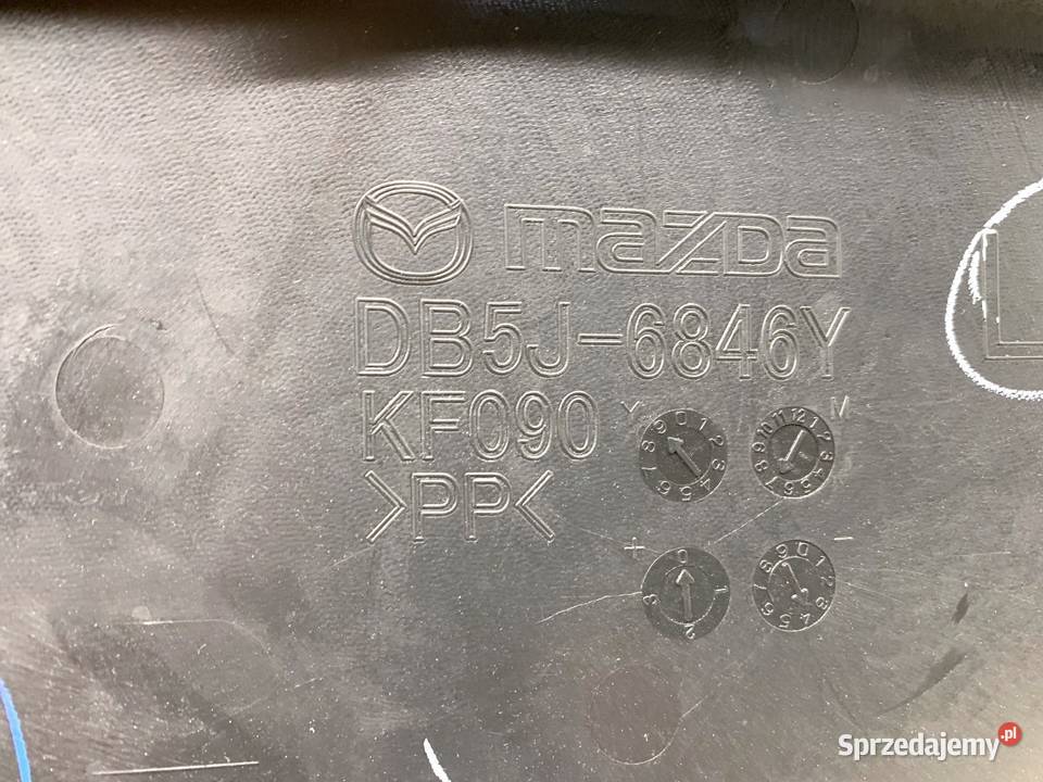 BOCZEK DRZWI LEWY PRZÓD MAZDA 2 DL DB5J6846Y podkarpackie