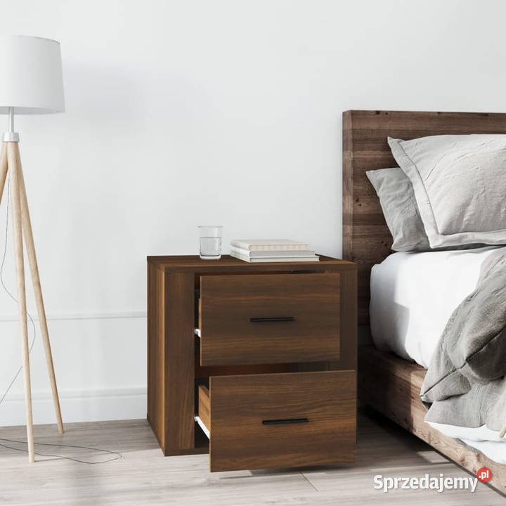 Szafka nocna brązowy dąb 50x39x47 WM816711 Warszawa