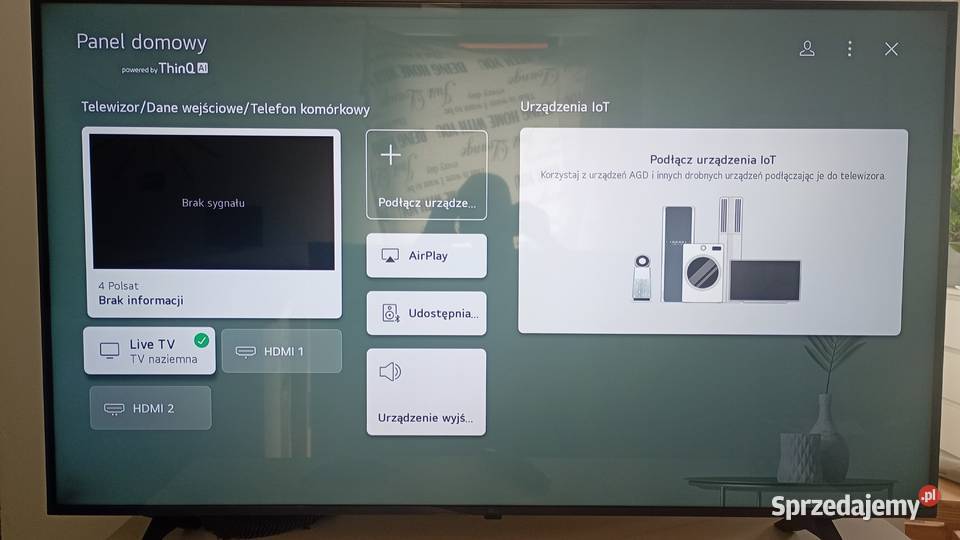 Telewizor LG 55 LCD Kock sprzedam