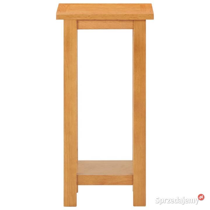 vidaXL Stolik boczny 27x24x55 lite drewno Warszawa