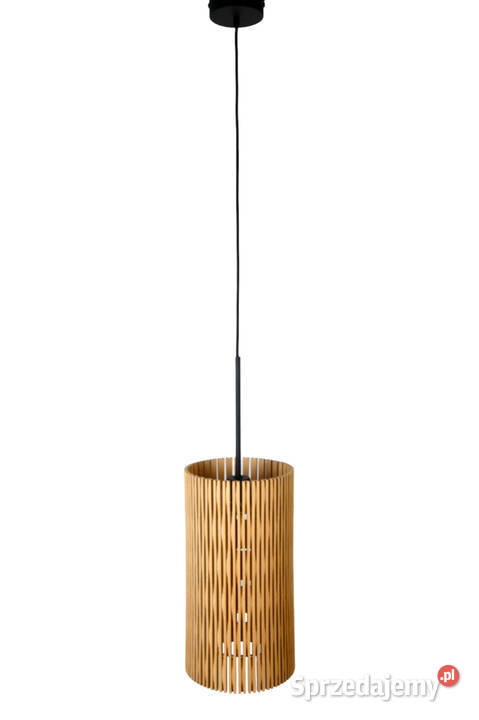 Drewniana lampa wisząca ROLGEN Nowe
