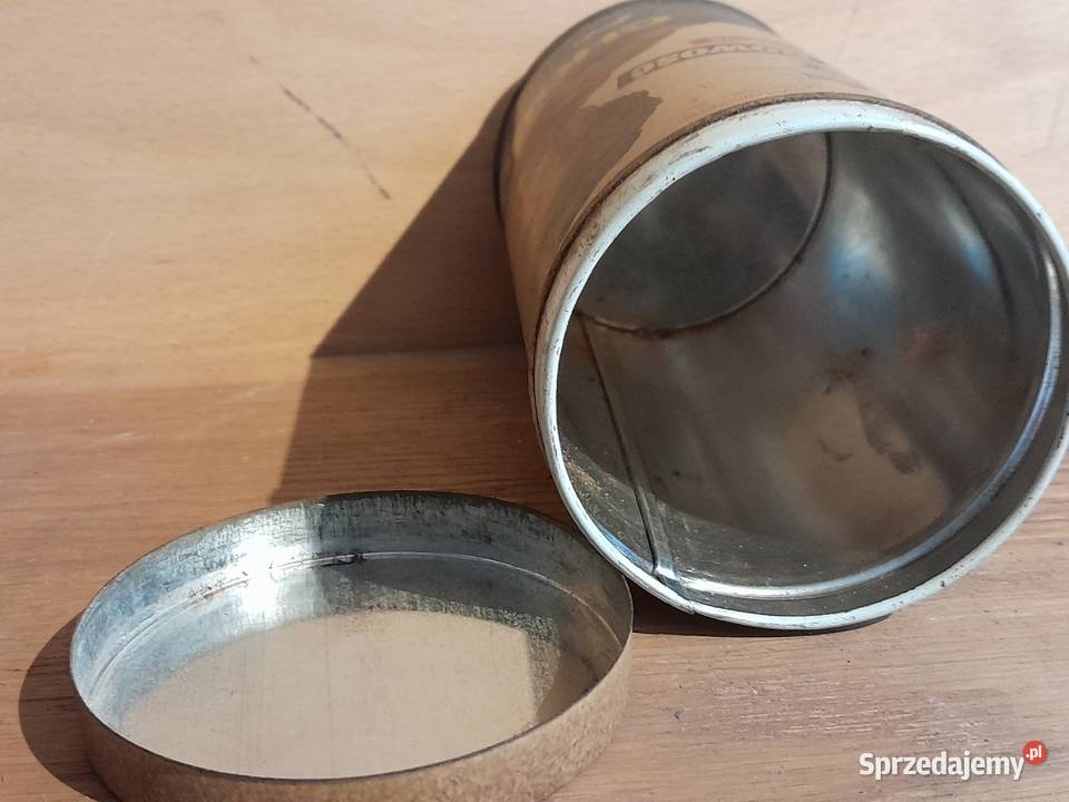 Stara puszka z kakao Choco Expres Hanka zabytek Dąbrowa Górnicza