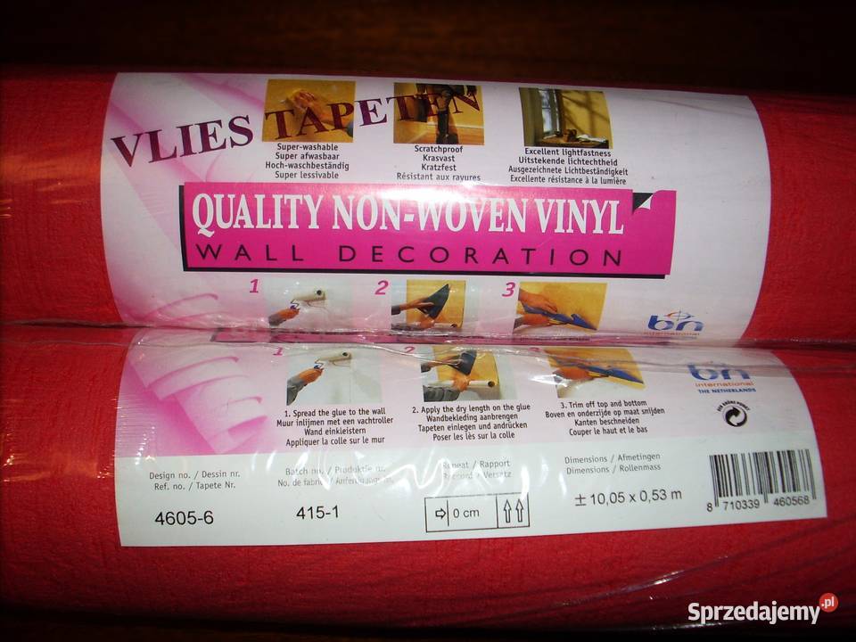 Tapeta ścienna winylowa prod BN 2 rolki Wykończenie Lublin