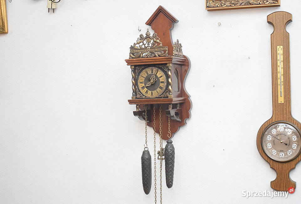 Zegar wiszący holenderski Holender Wuba wysyłam dolnośląskie Świdnica