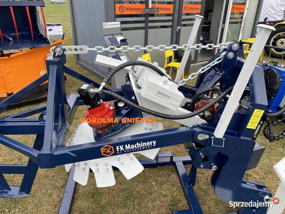 Pług leśny aktywny KOŁASZEWSKI 1talerzowy napęd Pułtusk
