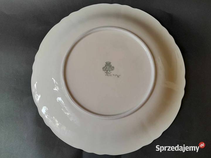 Porcelanowy talerz Ilmenau Ząbkowice Śląskie