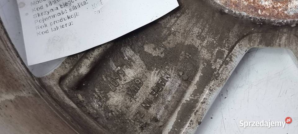 FELGA ALUMINIOWA 16 SKODA OCTAVIA III kujawsko-pomorskie Lipno sprzedam