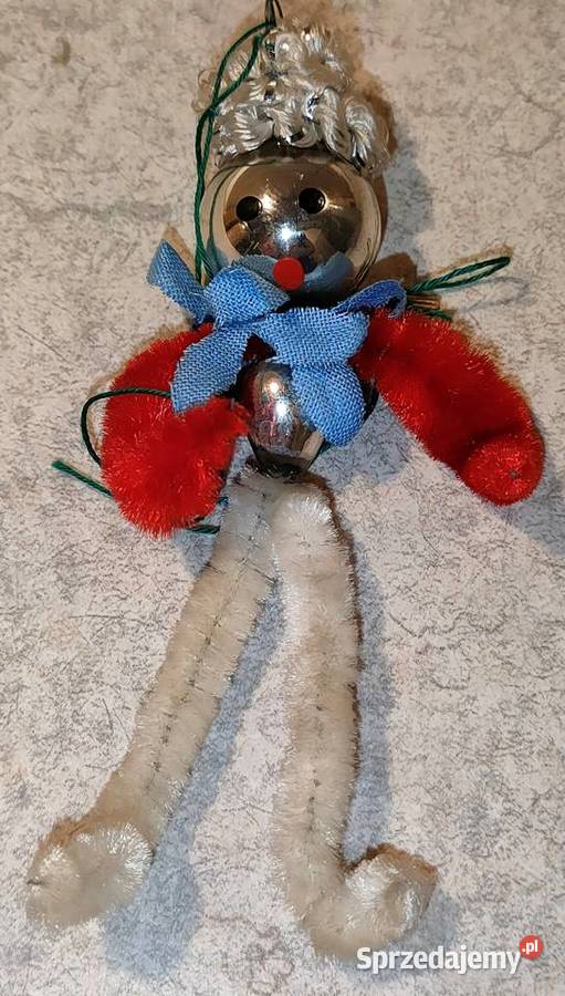 Bombki choinkowe pajacyki zawieszki choinkowe