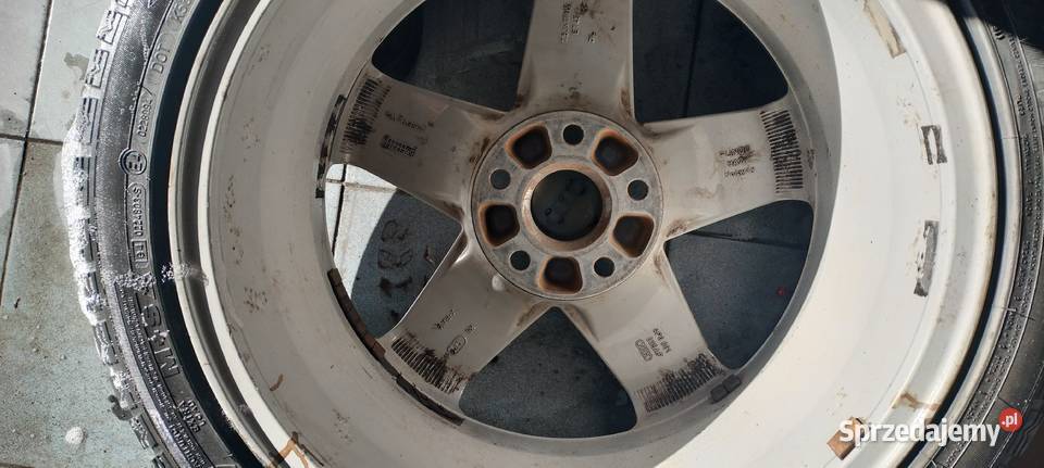 Kola Aluminiowe 5x112 AUDI 17 Oryginal opony Nysa sprzedam