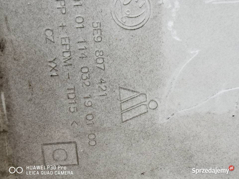 ZDERZAK TYŁ TYLNY SKODA OCTAVIA III KOMBI LIFT Luzino